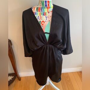 NWT Black V-Neck Dress by DO+BE
